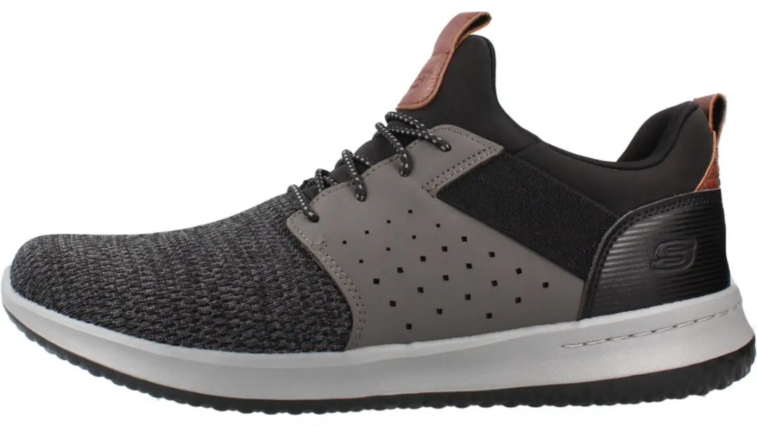 Skechers Delson Camben Sneakers - Zwart - 39 - afbeelding 2 van 6