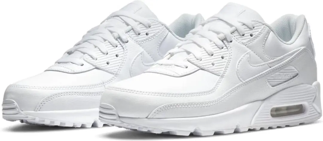 Nike Air Max 90 LTR Sneakers Heren - 46 - Triple White - afbeelding 4 van 6