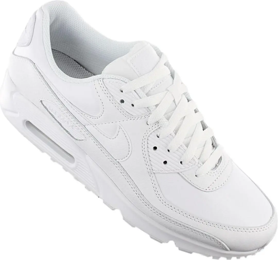 Nike Air Max 90 LTR Sneakers Heren - 46 - Triple White - afbeelding 3 van 6