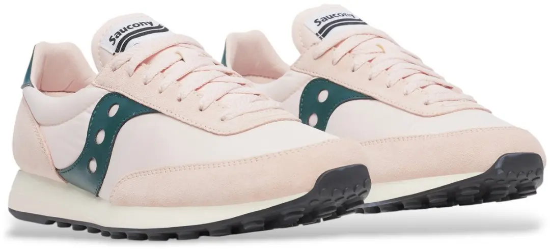 Saucony Trainer 80 Leren Sneakers - Maat 41 - Roze - afbeelding 4 van 6