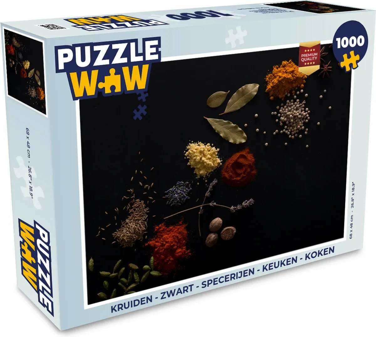 PuzzleWow Kruiden Puzzel 1000 Stuks