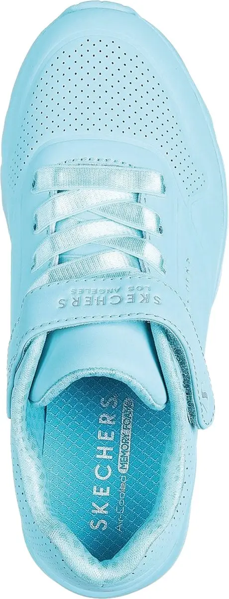 Skechers Uno Lite Sneakers - Meisjes 33 - Blauw