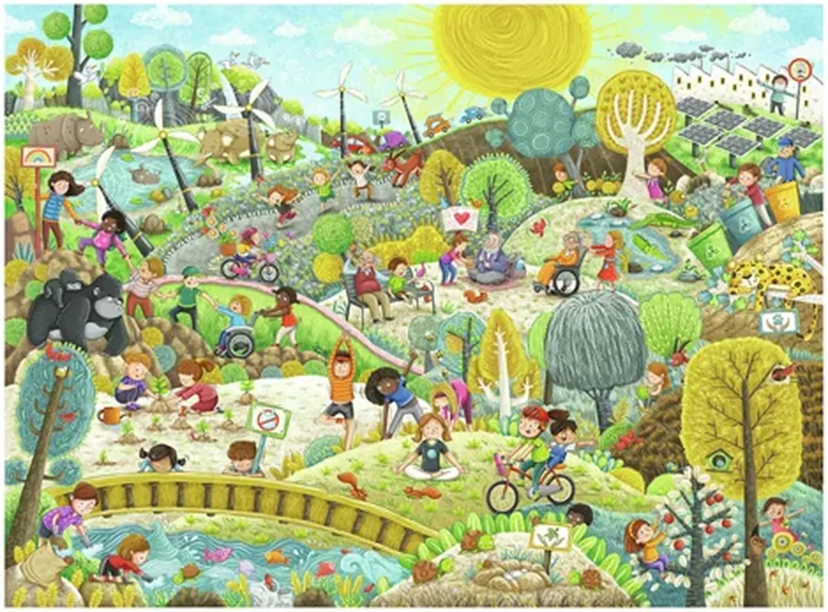 Ravensburger Sustainability Legpuzzel 200 Stuks - Multicolor