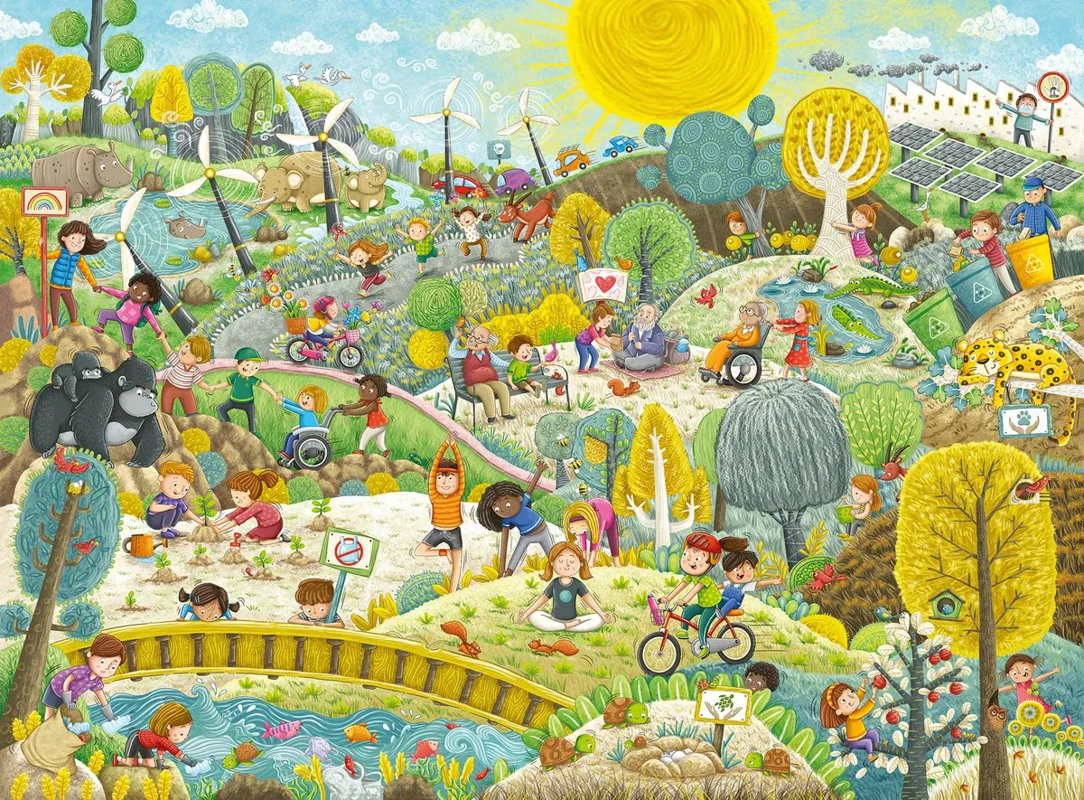 Ravensburger Sustainability Legpuzzel 200 Stuks - Multicolor