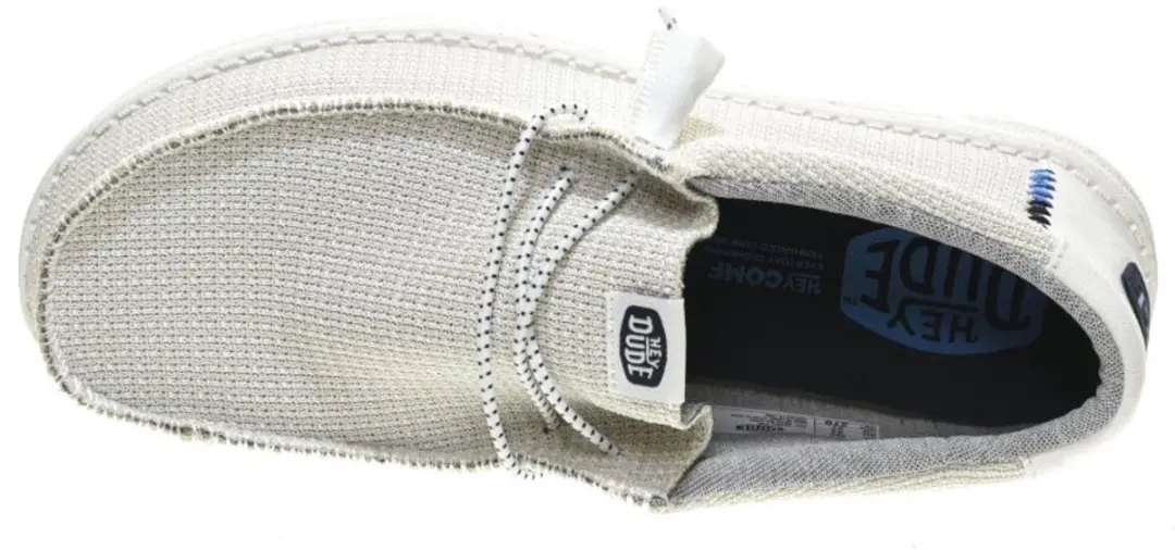 HEYDUDE Wally Sport Mesh Sneakers - Maat 41 - Off White - afbeelding 4 van 6