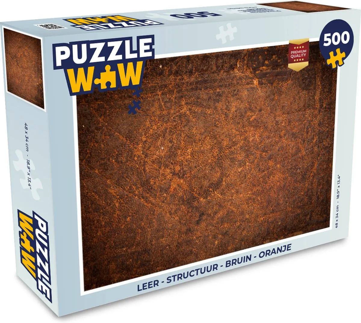 PuzzleWow Leerpuzzel 500 Stuks