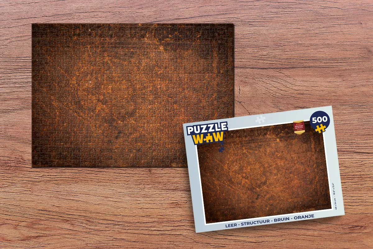 PuzzleWow Leerpuzzel 500 Stuks - Multicolor