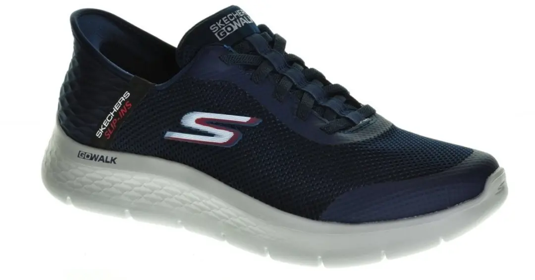 Skechers Go Walk Flex Heren Sneakers 216324 - Blauw