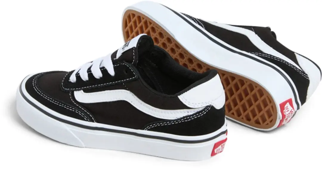Vans Brooklyn LS Sneakers - Zwart/Wit - afbeelding 3 van 6