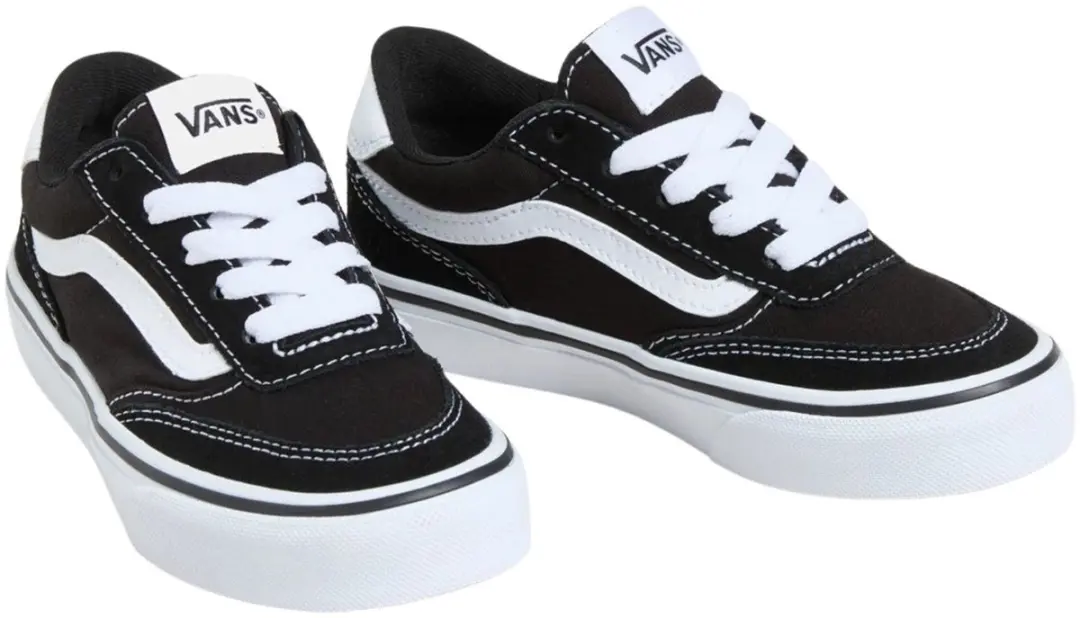 Vans Brooklyn LS SUEDE/CANVAS BLACK/WHITE Unisex Sneakers