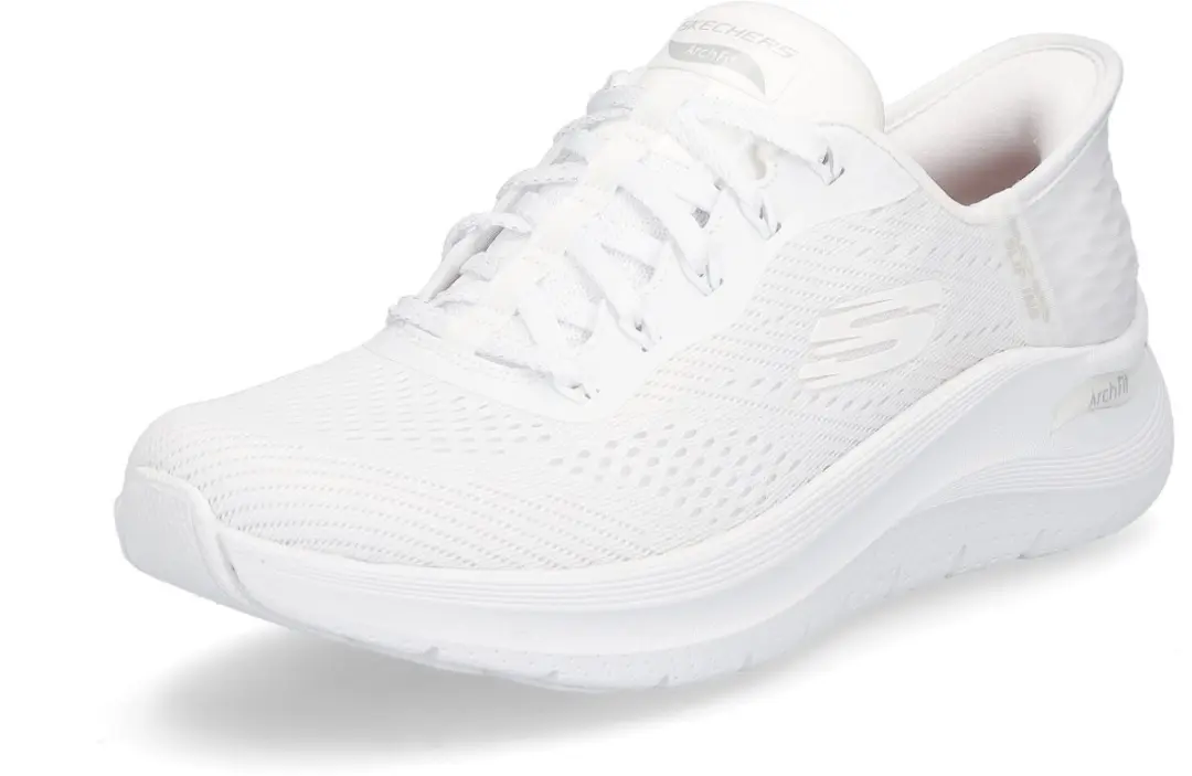 Skechers Arch Fit 2.0 Easy Chic White Wandelsneakers Dames