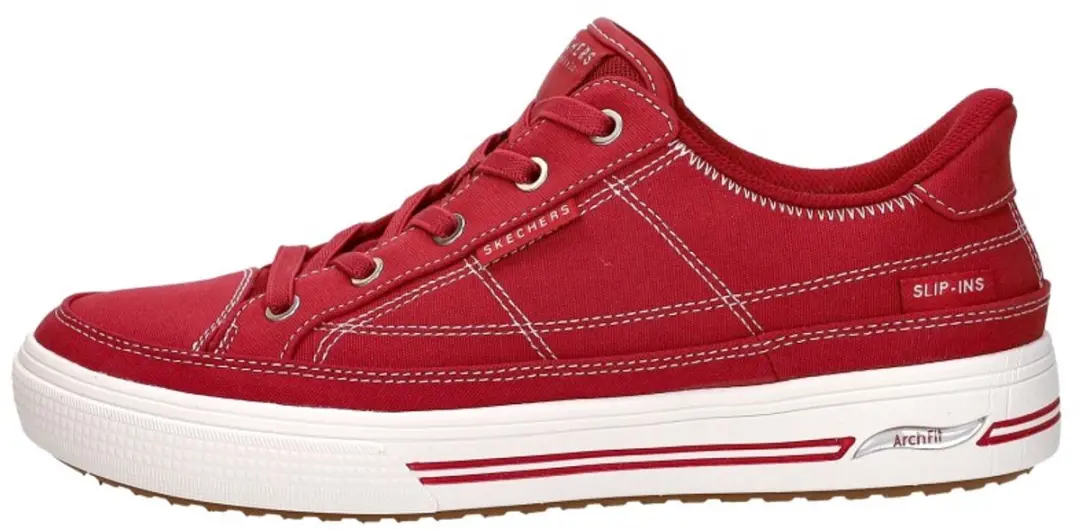 Skechers ARCH FIT ARCADE-SEE YA THERE Dames Sneakers - Rood - afbeelding 2 van 6