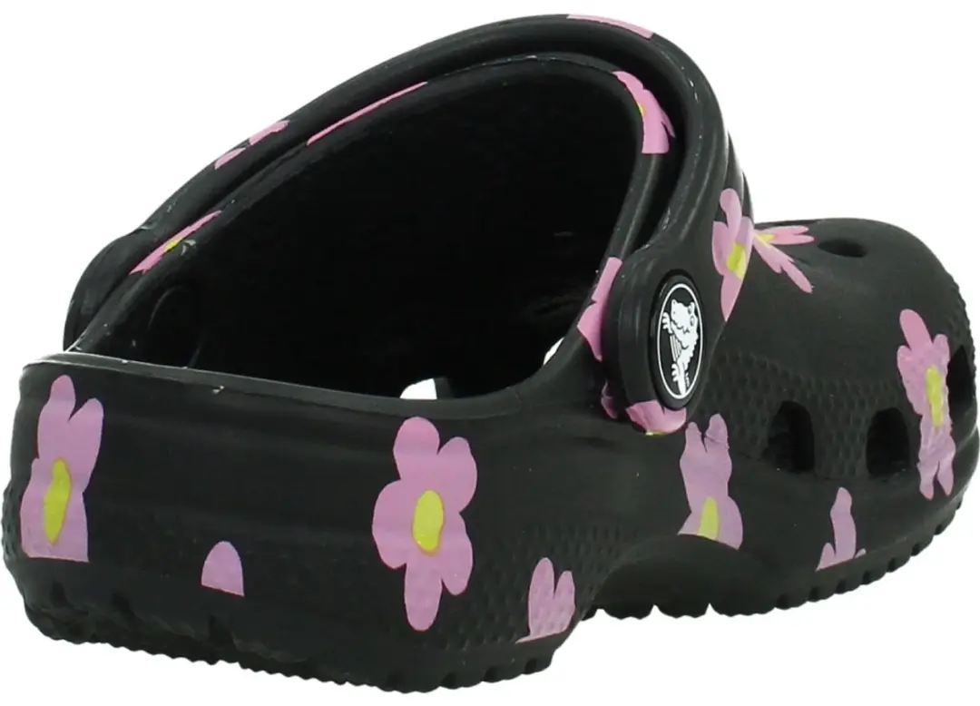CROCS CLASSIC FLOWER CLOG Zwart 23/24 EU