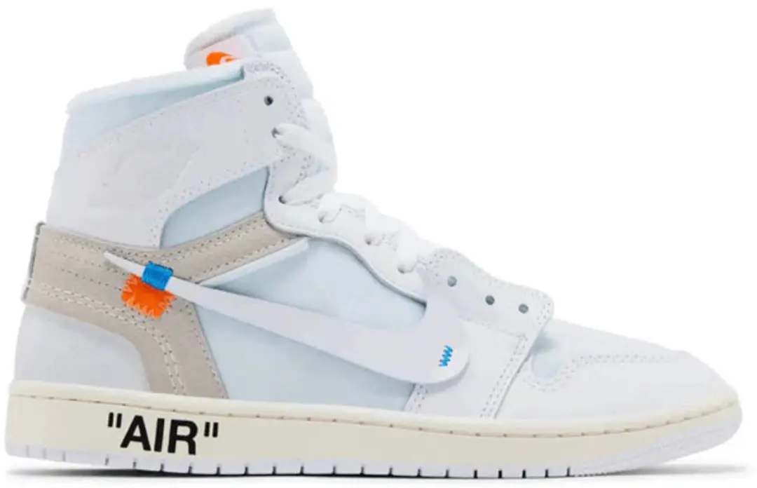 Jordan 1 Retro High Virgil Abloh Archive Alaska Sneakers - afbeelding 6 van 6