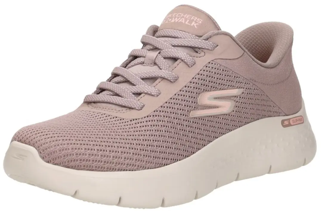 Skechers Slip-Ins: Go Walk Flex Sneakers Laag - Beige - afbeelding 4 van 6
