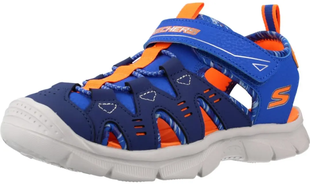 Skechers Relix Dual Tide meisjes sandalen - Blauw - afbeelding 4 van 4