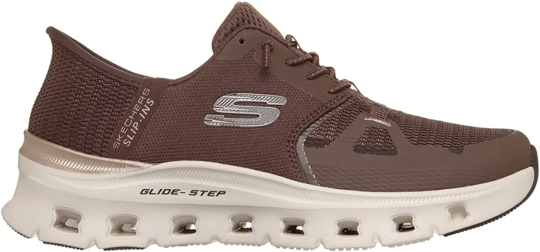 Skechers Glide-Step Pro Radiant Stride 150438 - Dames Sneakers - Bruin - afbeelding 6 van 6