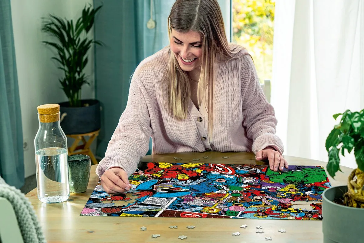 Ravensburger Marvel Challenge Puzzel 1000 Stuks - Multicolor