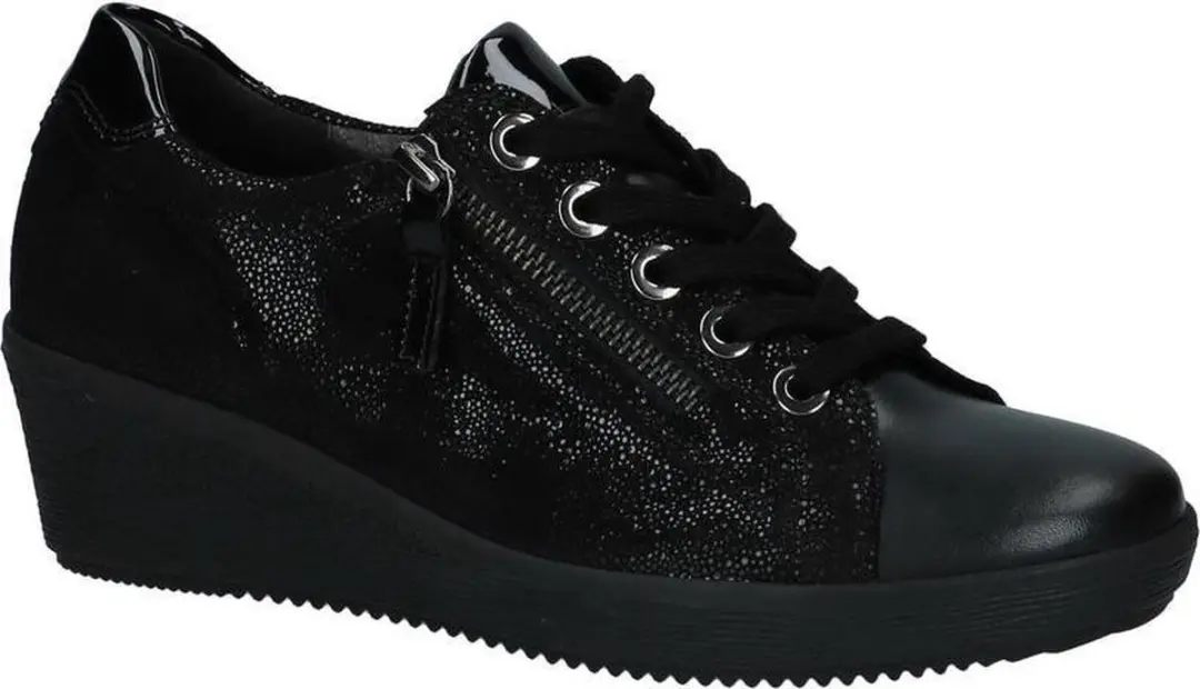 e Veterschoenen met Sleehak Gabor