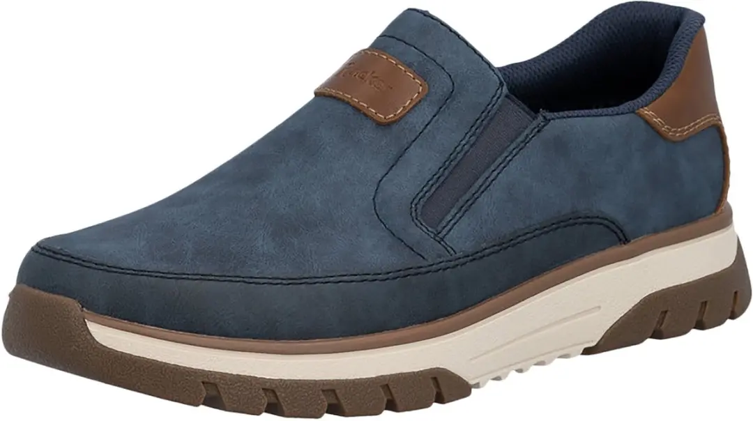 Rieker B9350 Heren Badslipper - Blauw - afbeelding 4 van 6