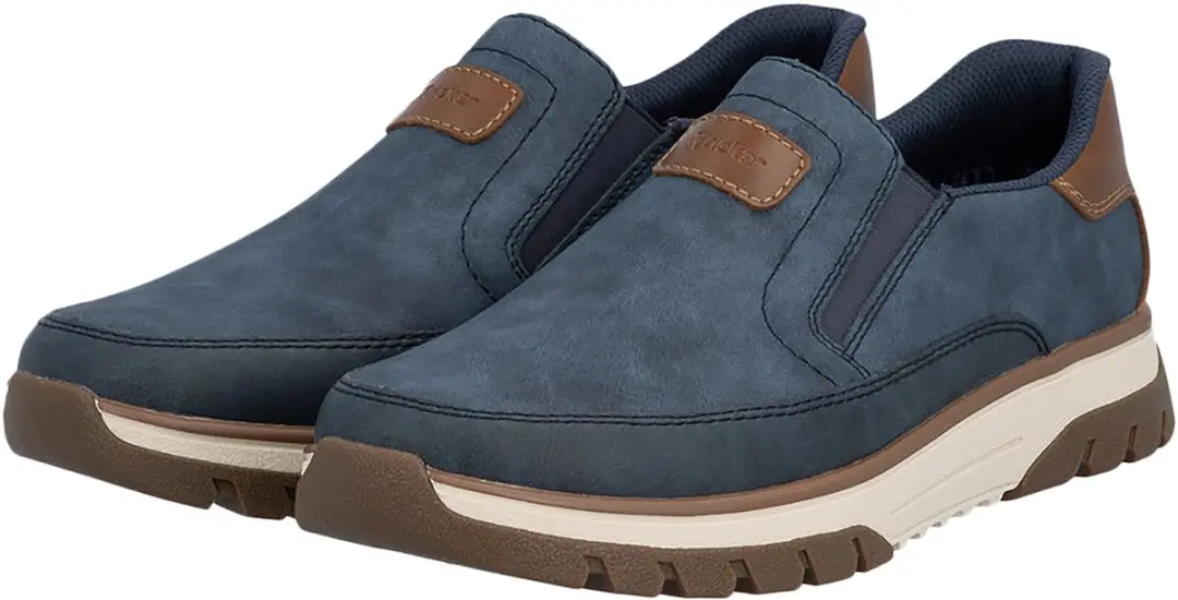 Rieker B9350 Heren Badslipper - Blauw - afbeelding 3 van 6