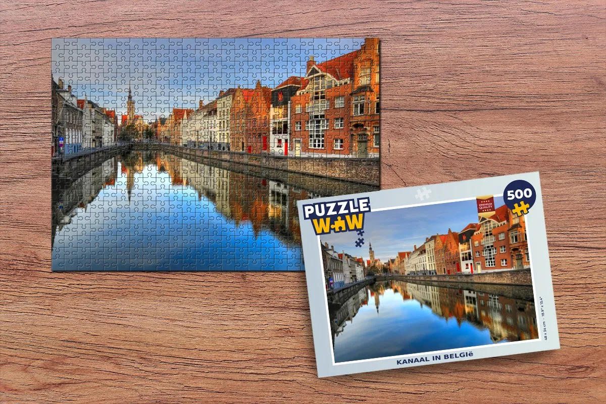 PuzzleWow Legpuzzel 500 Stuks - Multicolor - MPN 6017005734759