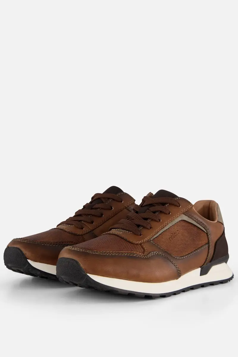 Rieker Sneakers bruin Leer