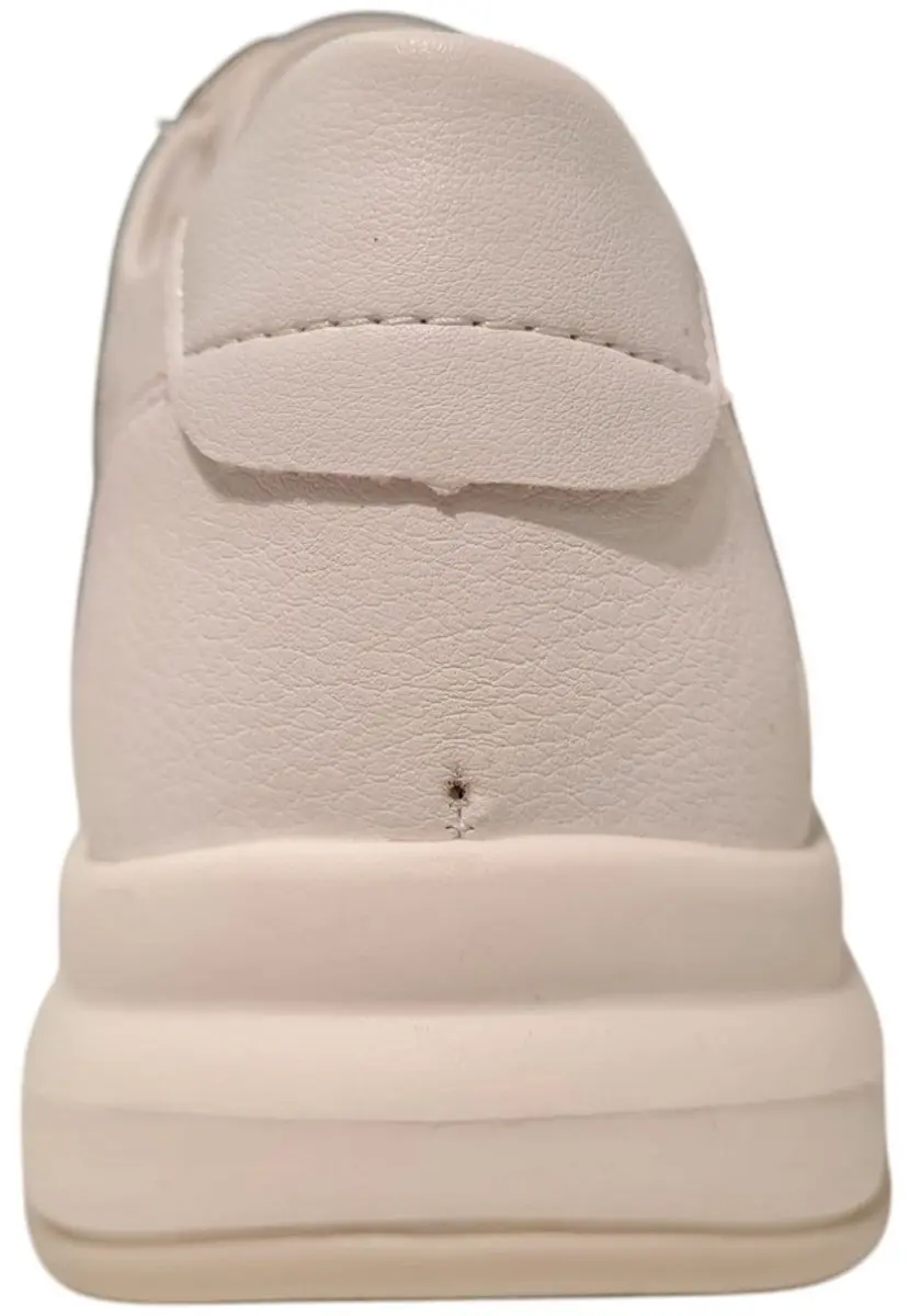 Remonte D1S03 Lage Leren Dames Sneakers Wit - 37 - afbeelding 2 van 4