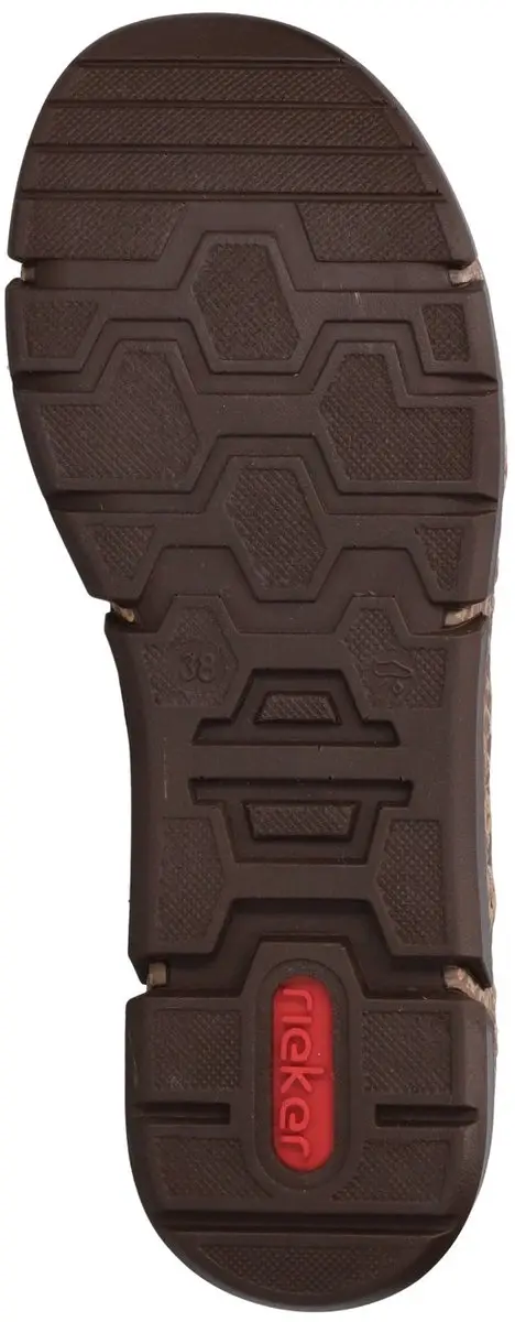 Rieker V2392-24 Slipper - Bruin/Zwart - afbeelding 5 van 6