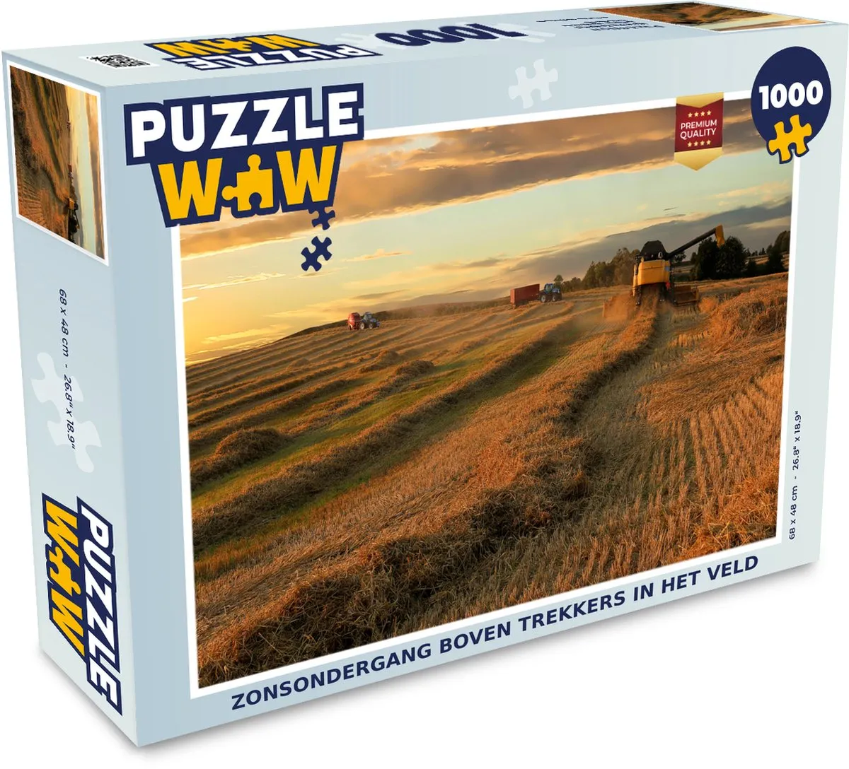 PuzzleWow Trekker Legpuzzel 1000 Stuks