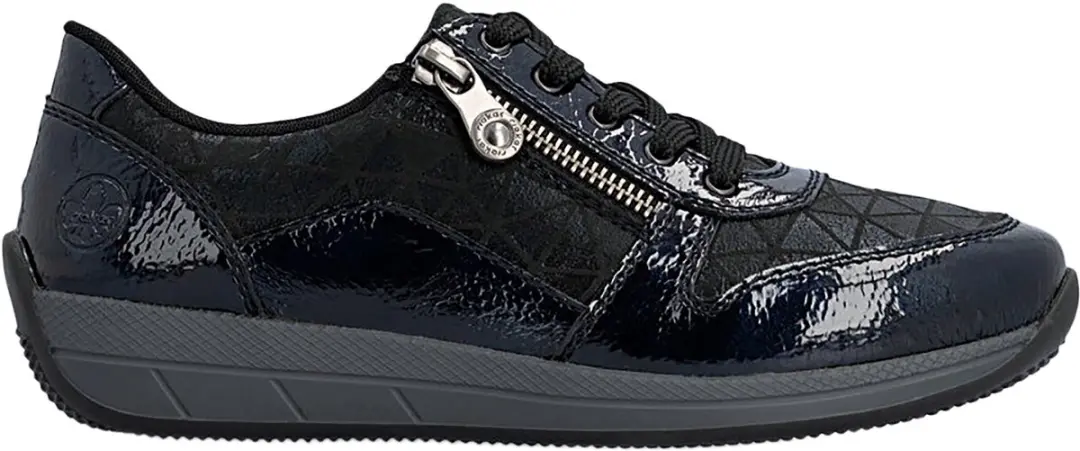 Rieker N1100 Dames Sneakers - Blauw - 38 - afbeelding 4 van 6