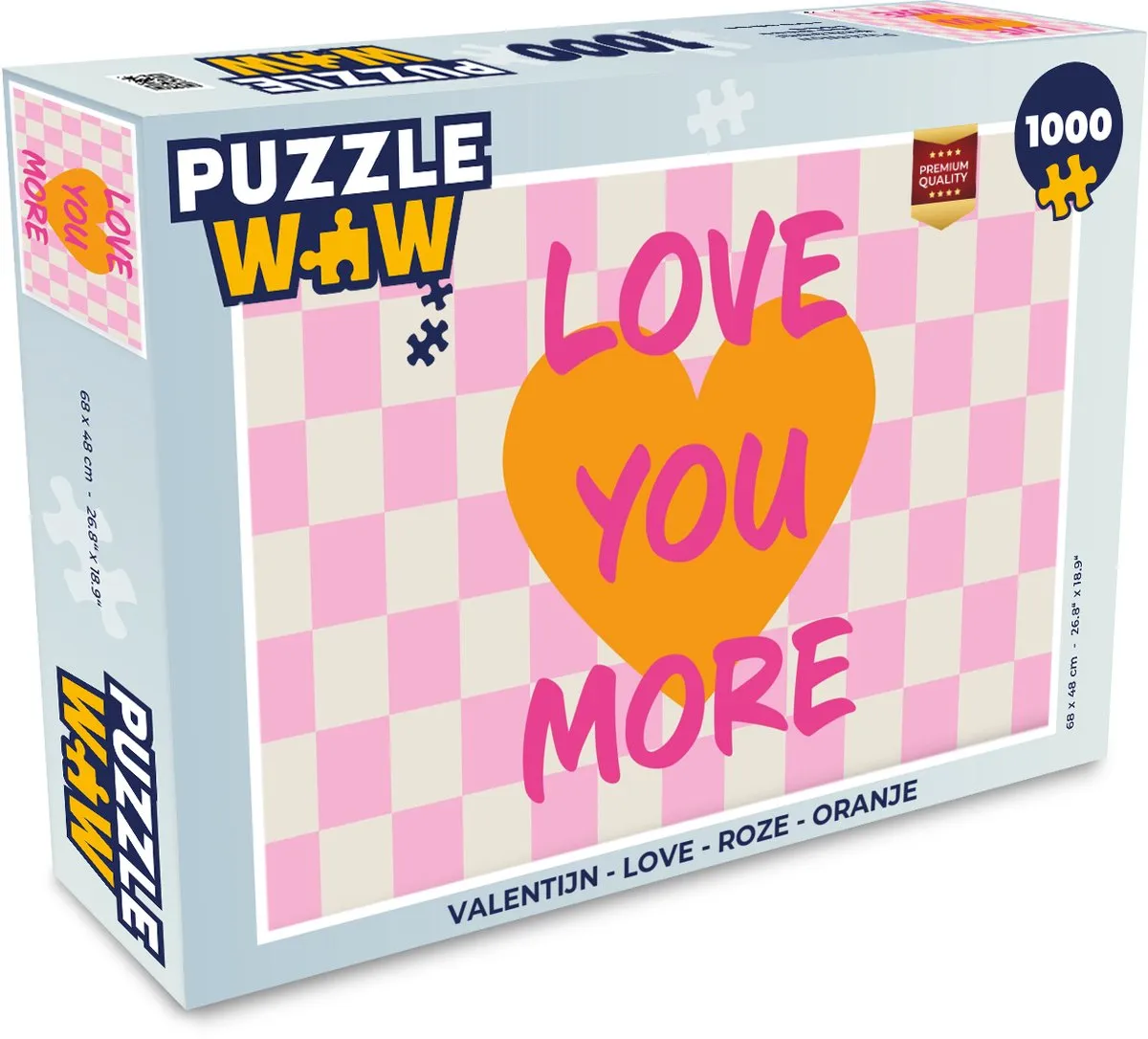 PuzzleWow Valentijn Love Puzzel 1000 Stuks