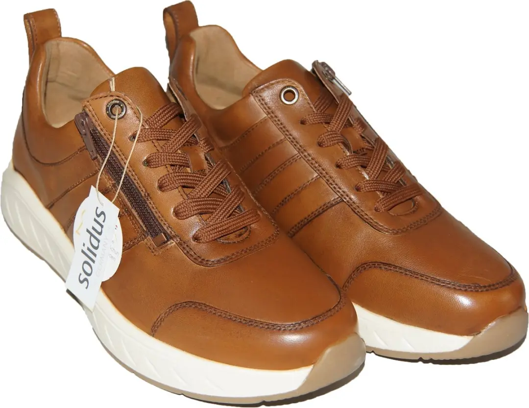 Solidus Ken 71501 Wijdte K Herenschoenen - Cognac - Maat 43 - afbeelding 6 van 6