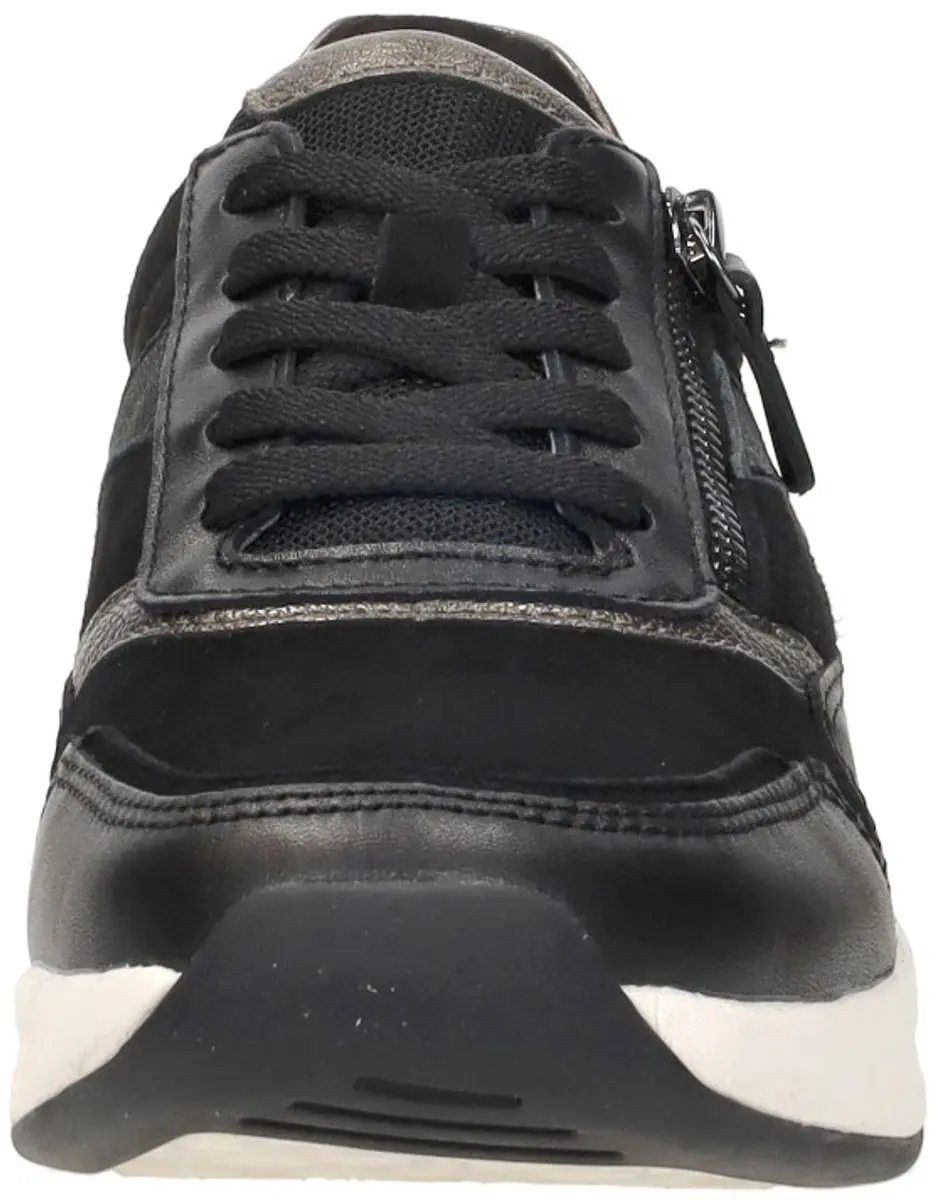 Gabor Rollingsoft Sneakers 108246 - Zwart Suede