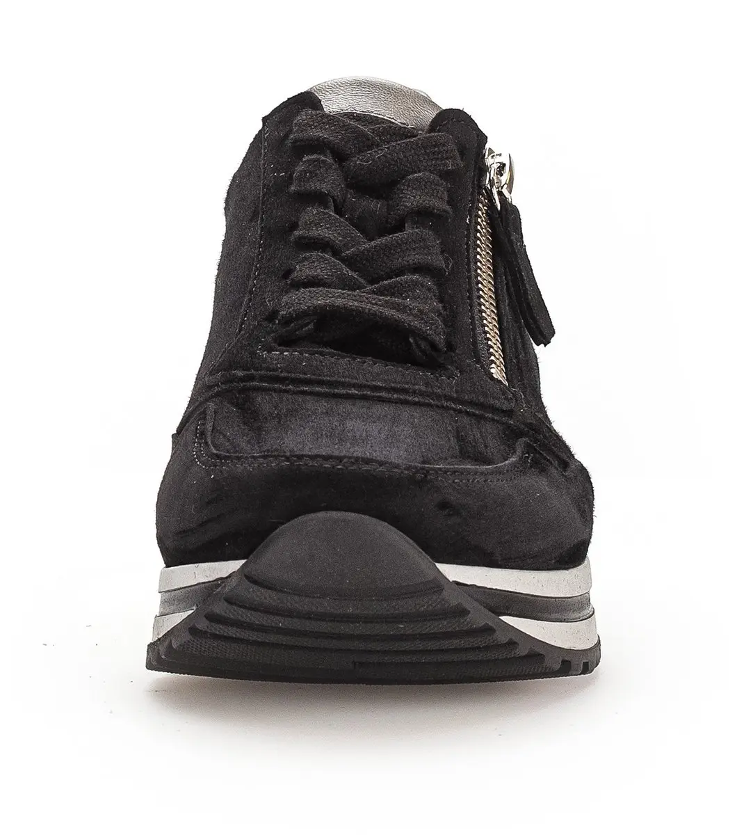Gabor Dames Sneakers 528 - 39 - Zwart/Grijs - afbeelding 3 van 6