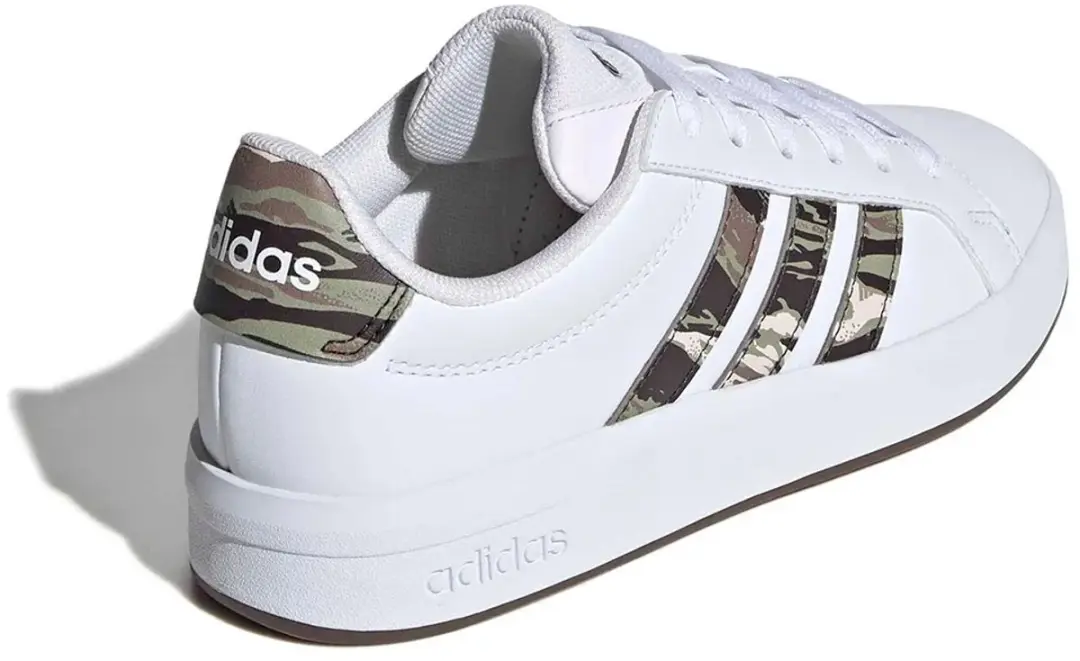 Adidas Grand Court 3.0 Kinderschoenen - Wit EU 38 2/3 - afbeelding 3 van 4