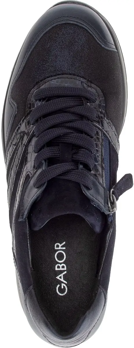 Gabor Dames Sneakers 6020.01.002 - Donkerblauw - Maat 38.5