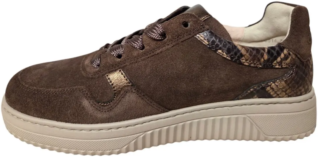 Gabor 6016.01.001 Dames Sneakers - Bruin Suede - 39