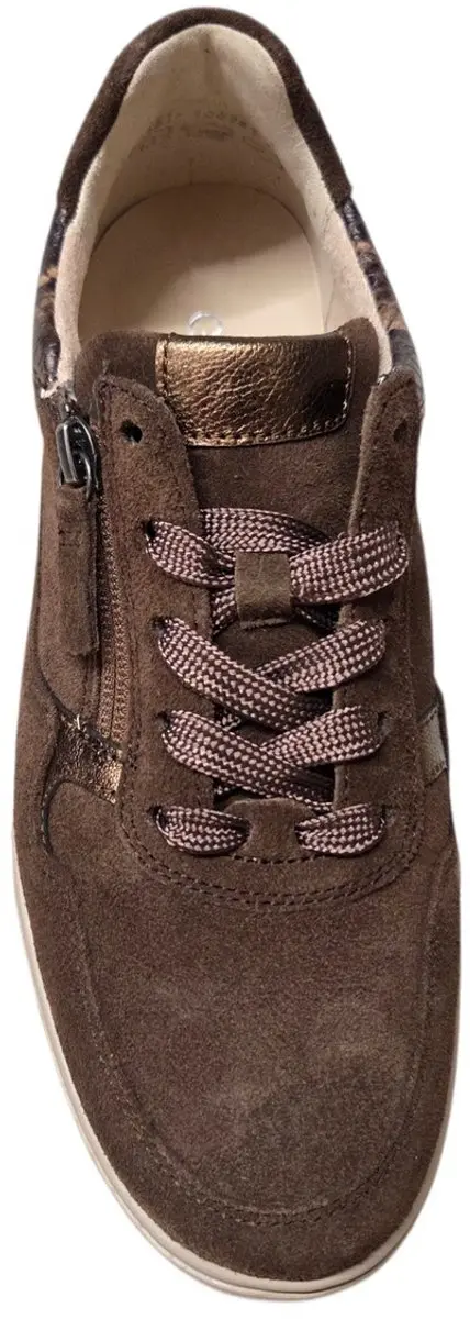 Gabor 6016.01.001 Dames Sneakers - Bruin Suede - 39