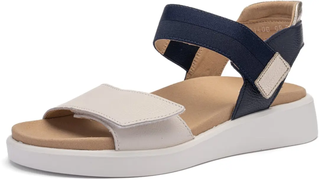 ara Sandaal Madeira crÃƒÂ¨me blauw