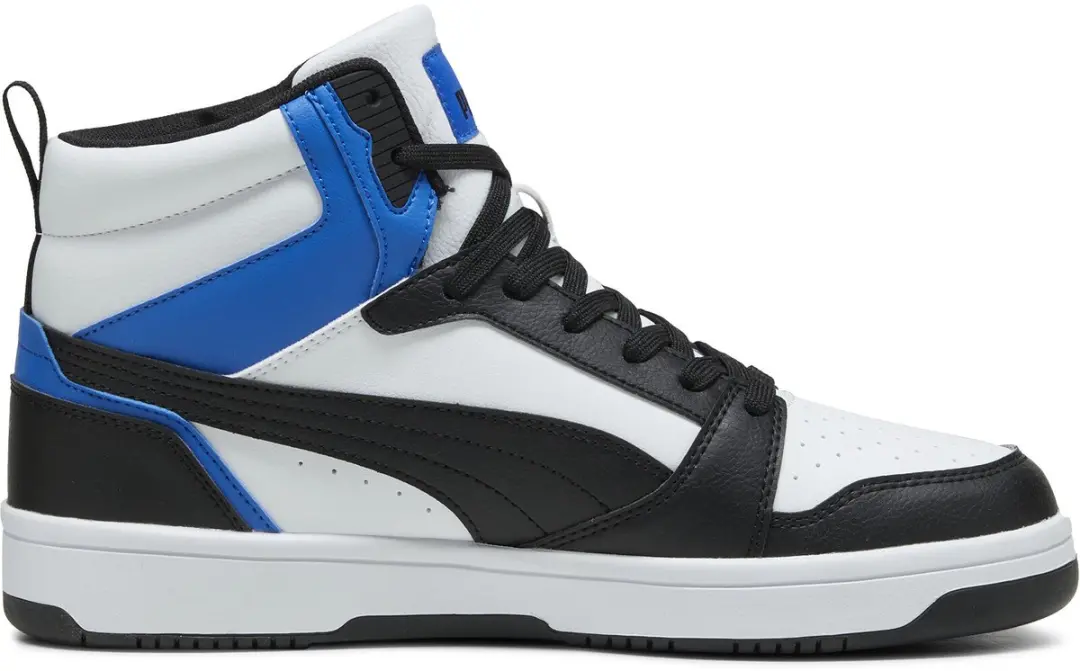 PUMA Rebound v6 Unisex Sneakers - Zwart/Wit/Team Royal - afbeelding 5 van 6