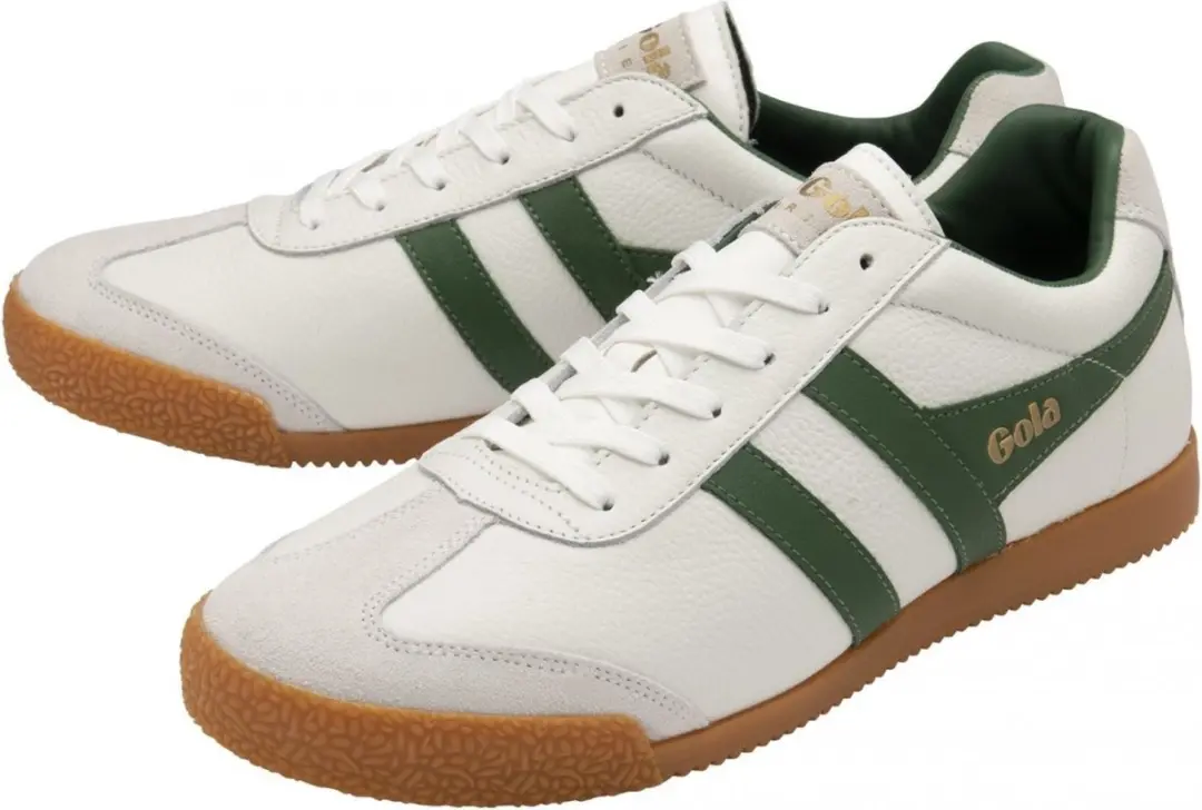 Gola Harrier Leather Sneakers - Witte - Maat 43 - afbeelding 3 van 6