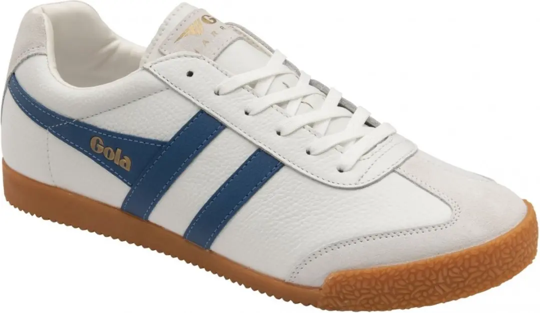 Gola Harrier Leather Sneakers - Witte - Maat 43 - afbeelding 4 van 6