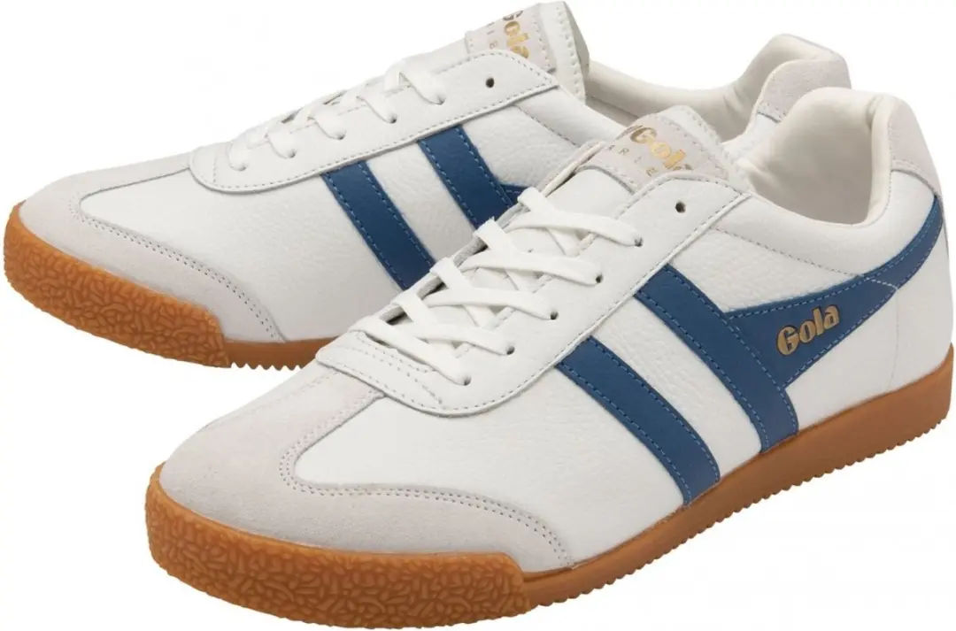 Gola Harrier Leather Sneakers - Witte - Maat 43 - afbeelding 6 van 6