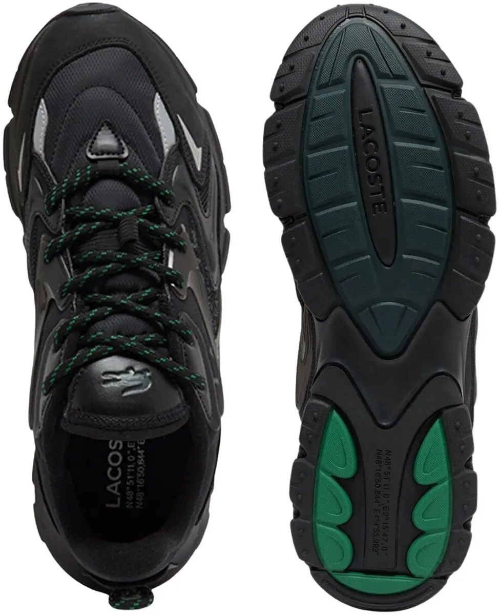 Lacoste Neo Tech 225 Sneakers 44.5 - Zwart-Groen - afbeelding 3 van 6