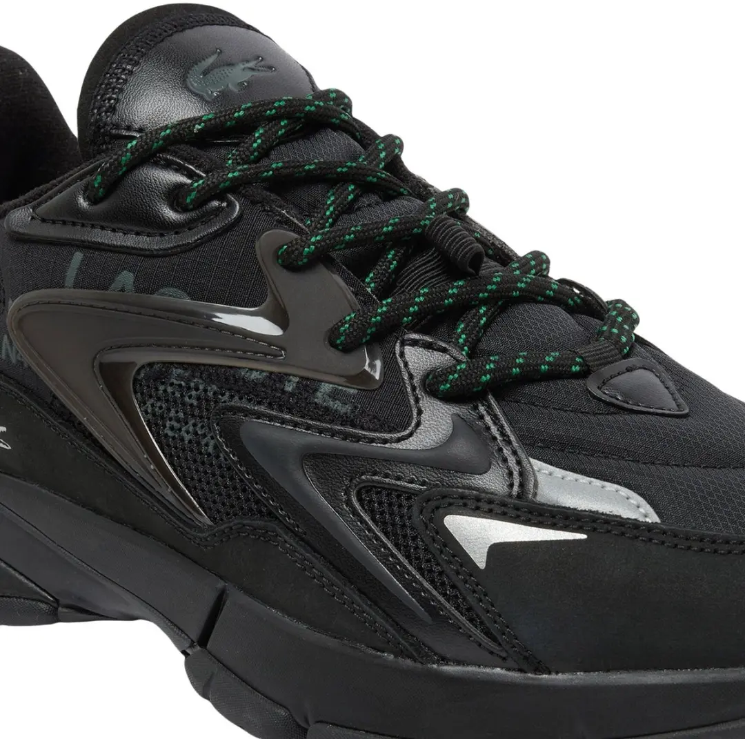 Lacoste Neo Tech 225 Sneakers 44.5 - Zwart-Groen - afbeelding 5 van 6