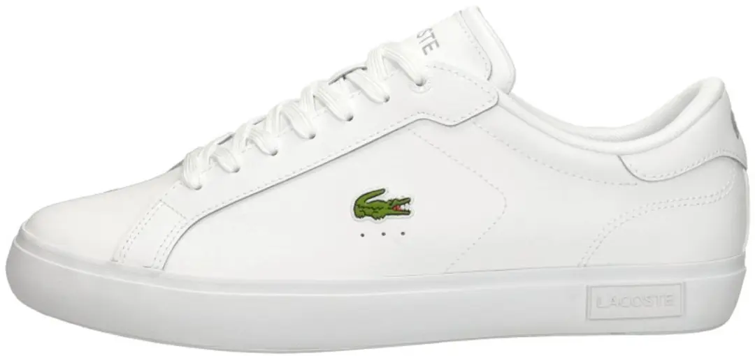 Lacoste Powercourt 125 2 SMA WHT/WHT Heren Sneakers - Wit - afbeelding 2 van 6