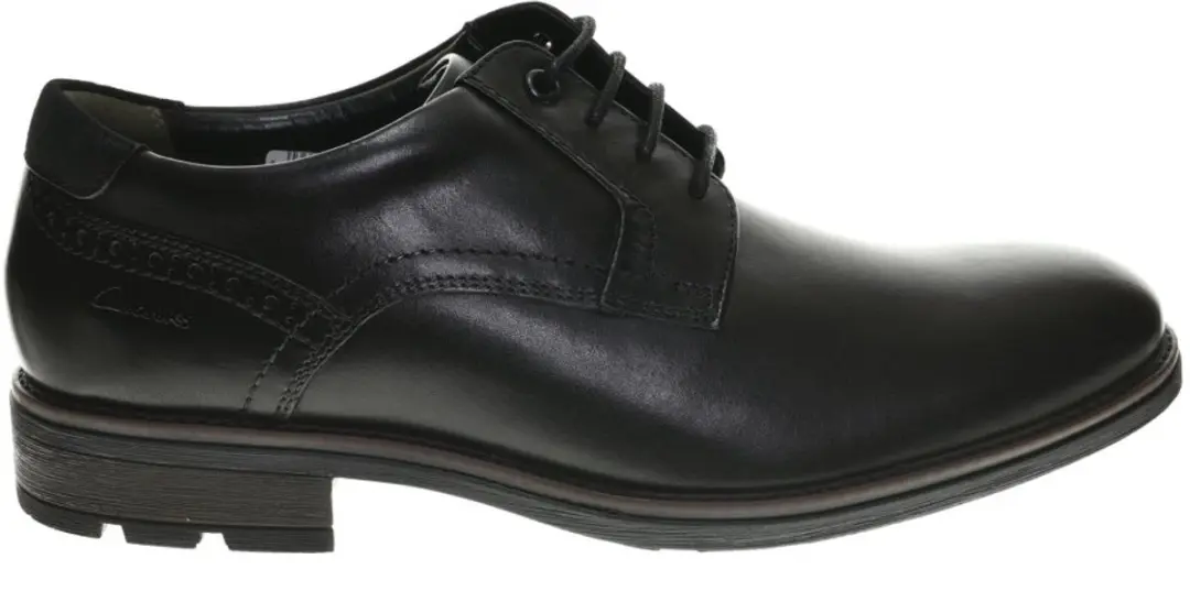 Clarks Emmet Plain Zwart maat 46