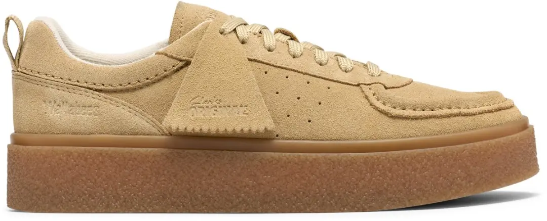 CLARKS O Boxbee Lace. lichtbruin Dames Veterschoenen