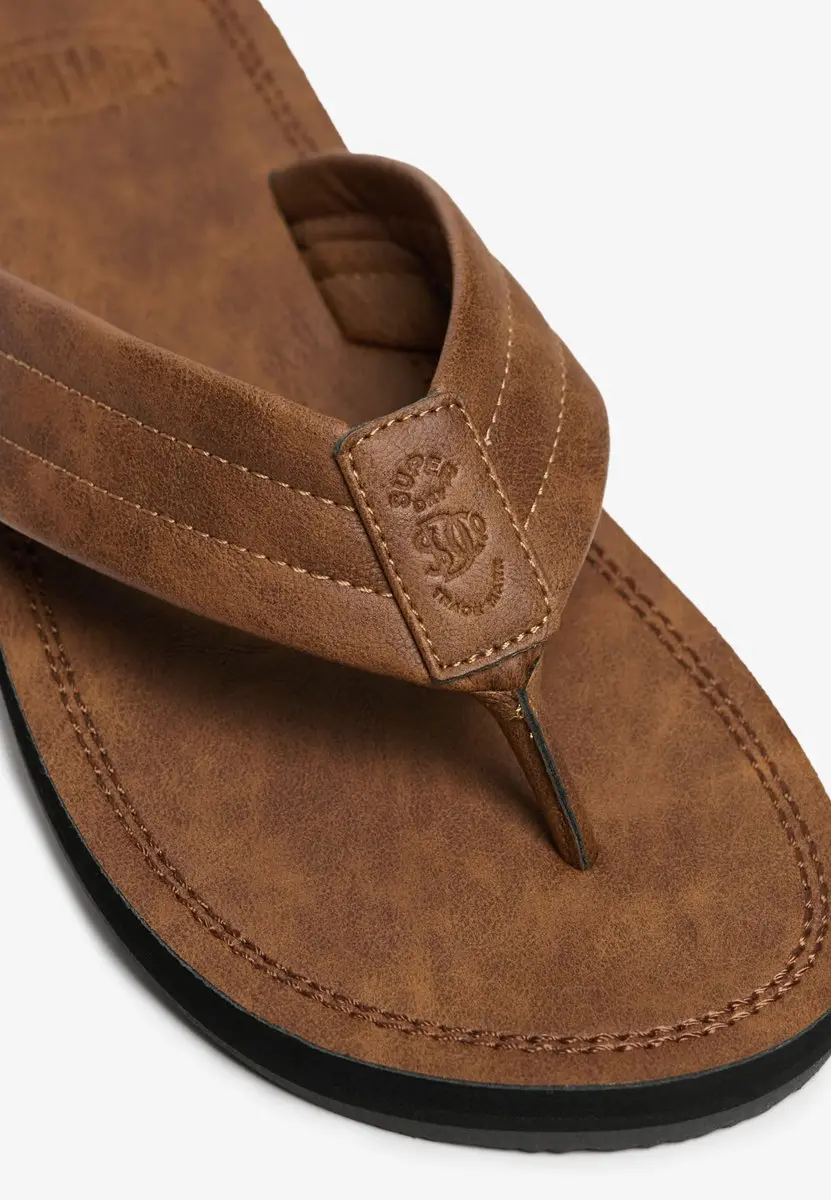 Superdry Vintage Teenslippers Heren - Light Brown - afbeelding 3 van 6